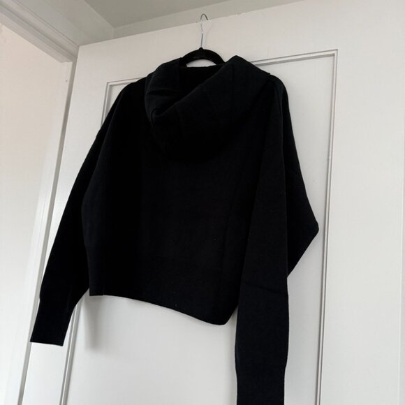 NWT Canada Goose Holton Hoody Sweatshirt In Black Sz Medium Wool Blend - Picture 6 of 8